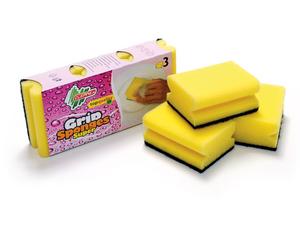 Špongia tvarovaná SUPER 3ks - Plastobal