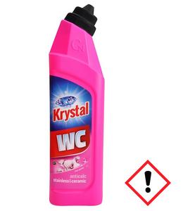 KRYSTAL WC cleaner ružový na nerez a keramiku 750ml-VBCCR007598 - Plastobal