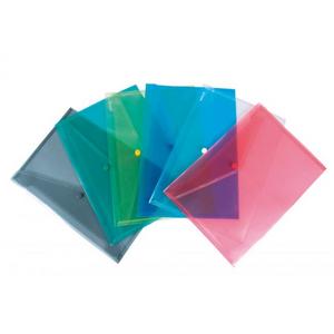 Plastový obal A4 s cvočkom DONAU červený - Plastobal