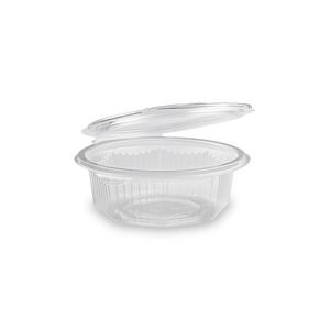 Miska osemhranná priehľadná s viečkom 375 ml (PP) [50 ks] Dopredaj - Plastobal