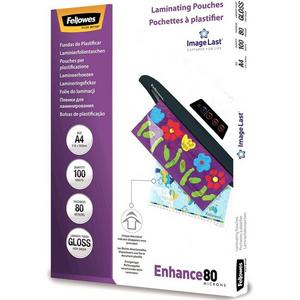 Laminovacie fólie Fellowes 216x303 A4 80mic - Plastobal