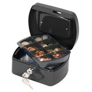 Pokladnička Q-Connect 155x75x120mm čierna - Plastobal