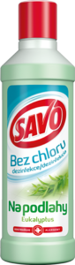Savo podlahy bez chlóru 1L eukalyptus - dezinfecia - ZNAČKOVÁ CHÉMIA | ***