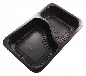 Miska na jedlo zatavovacia 2dielna (260x158x43,7mm) [384ks]  178359 - Plastobal