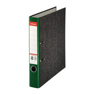 Zakladač pákový Esselte Mramor 5cm zelený - Plastobal