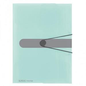 Plastový obal s gumičkou Herlitz mint - Plastobal