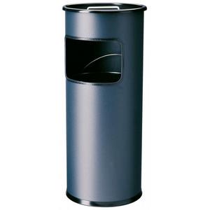 Kôš s vyberateľným zinkovým popolníkom 17l antracitový - Plastobal