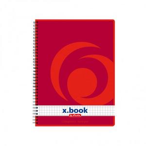 Poznámkový blok College Herlitz A5 80 listov štvorčekový - Plastobal