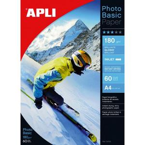 Fotopapier APLI A4 Photobasic lesklý180g 60 hárkov - 6. Kancelárske potreby | ***