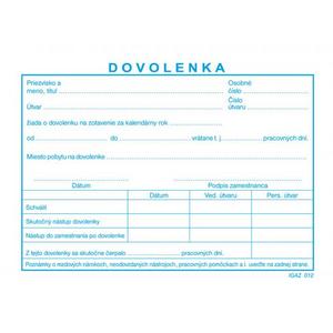 Dovolenka A6 - Plastobal