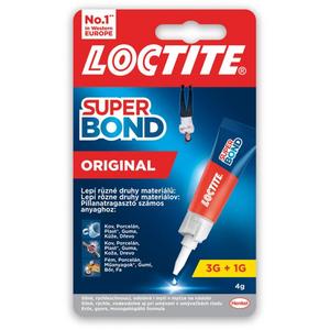 Sekundové lepidlo Loctite Super Bond Liquid 3+1g - Plastobal
