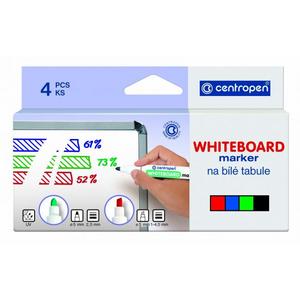 Sada popisovačov na tabule Centropen 8559/4S - Popisovače stierateľné na tabule | ***