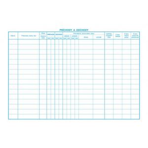 Kniha príchodov a odchodov A4 30 listov - Plastobal