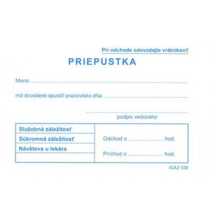 Priepustka A7 - Plastobal