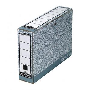 Archívny box Fellowes BANKERS BOX 80mm sivý/biely - Plastobal
