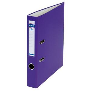 Zakladač pákový DONAU poloplastový 5cm fialový - Plastobal