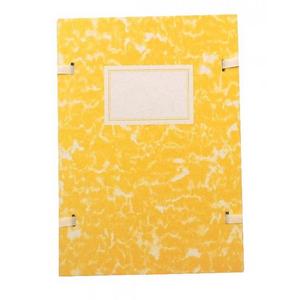 Spisové dosky A4 mramor žltý - Plastobal