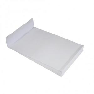 Taška B4 s X dnom a odtrhávacou páskou 250 x 354 mm biela 140g - Plastobal