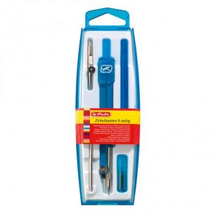 Kružidlo Herlitz súprava 5 dielov, mix farirb - Plastobal