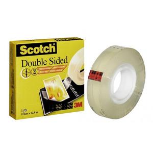 Lepiaca páska obojstranná Scotch 665 12mm x 22,8m v krabičke - Plastobal