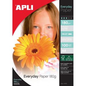 Fotopapier APLI A4 Everyday 180g 20 hárkov - Plastobal