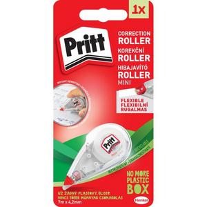 Korekčný roller Pritt Mini jednorazový 4,2mm x 7m - Plastobal