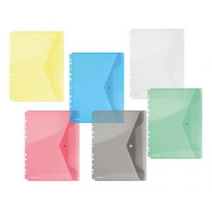 Plastový obal A4 s cvočkom a eurodierovaním DONAU zelený - Plastobal