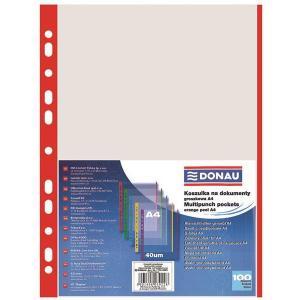 Euroobal DONAU A4 40mic s červeným okrajom - Plastobal