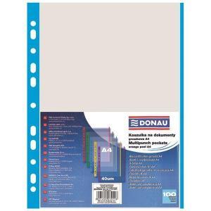 Euroobal DONAU A4 40mic s modrým okrajom - Plastobal