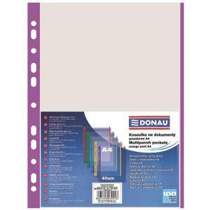 Euroobal DONAU A4 40mic s fialovým okrajom - Plastobal