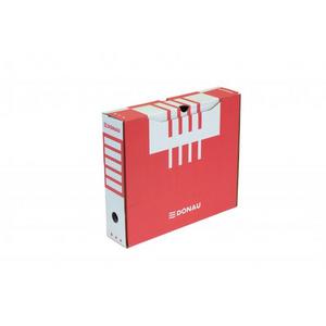 Archívny box DONAU 80mm červený - Plastobal