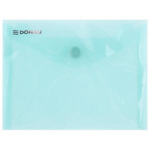 Plastový obal A6 s cvočkom DONAU zelený - Plastobal