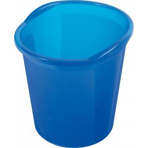Kôš plastový Helit Economy 13l priesvitný modrý - Plastobal