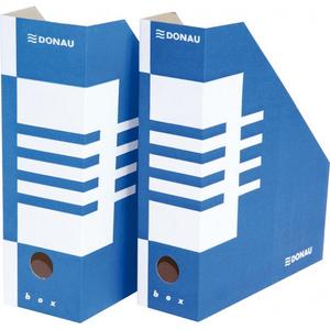 Archív na časopisy DONAU 80mm modrý - Plastobal