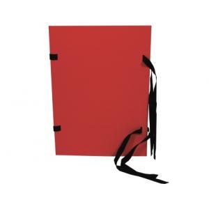 Spisové dosky prešpánové A4 HIT OFFICE červené - Plastobal