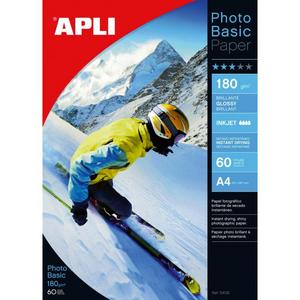 Fotopapier APLI A4 Photobasic lesklý180g 20 hárkov - Plastobal