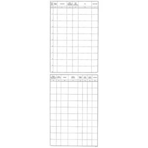 Registratúrny denník A4 96 listov tvrdá väzba - Plastobal