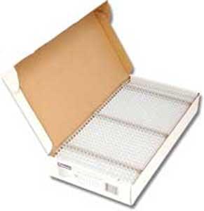 Drôtové hrebene Fellowes 6mm biele 3:1 - Plastobal