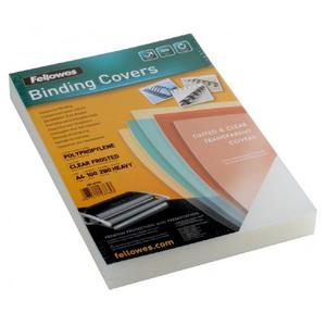 Plastové obálky na krúžkovú väzbu Futura A4 280 mic.priehľadná matná - Plastobal