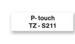 Samolepiaca páska Brother TZe-S211 6mm biela/čierna - Plastobal