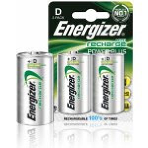Batéria Energizer dobíjateľná HR20/2ks 2500mAh veľký monočlánok - Plastobal