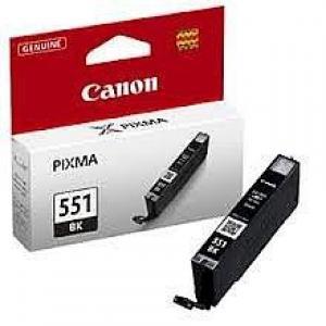 Atramentová náplň Canon CLI-551 BK pre MG 5450/6350/iP7250 black (330 str.) - Plastobal