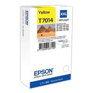 Atramentová náplň Epson T7014 yellow XXL C13T701440 pre WP4000/WP4500 (3.400 str.) - Plastobal