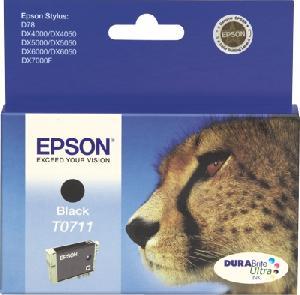 Atramentová náplň Epson T07114011 black pre D120/DX7400/7450/8400/8450/9400F (250 str.) - Plastobal