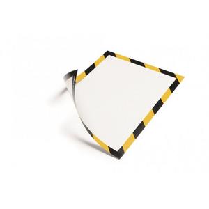 Panel DURAFRAME MAGNETIC SECURITY A4 žlto-čierny - Plastobal