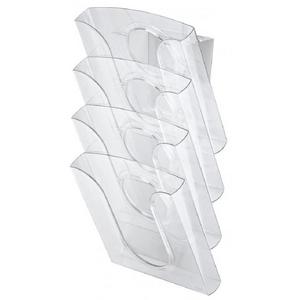 Prezentačná sada so 4 odkladačmi číra - Plastobal