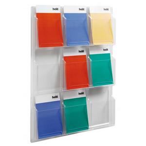 Prezentačný panel s 9 odkladačmi - Plastobal