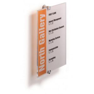 Informačná tabuľka Crystal Sign 210x297 mm (A4) - Plastobal