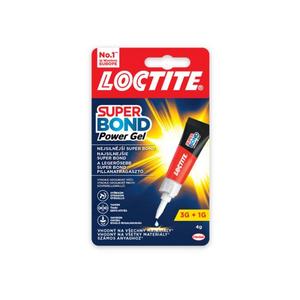 Sekundové lepidlo Loctite Super  Bond Power Gel 3g - Plastobal
