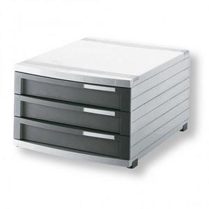 Zásuvkový box Contur 3 zatvorený 50mm - Plastobal